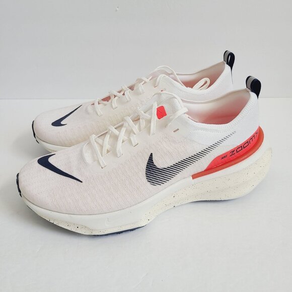 NEW Nike ZoomX Invincible Run Flyknit 3 Running Shoes DR2615-101 SIze 15 White